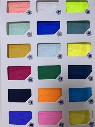 GZ-YXYF 6025#  冰絲梅花點  幅寬：160CM 克重：170GSM 成分：13%spandex 87%錦綸  吸濕排汗 45度照